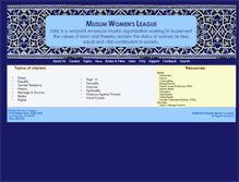 Tablet Screenshot of mwlusa.org